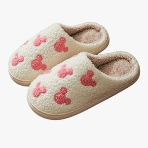 Mickey Bow Slippers for Women